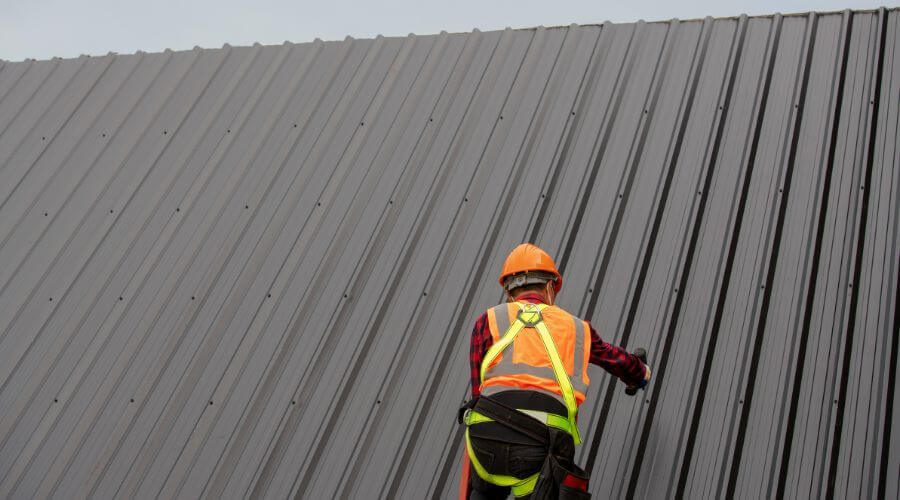 Professional metal roof installation services in Bellingham, MA
